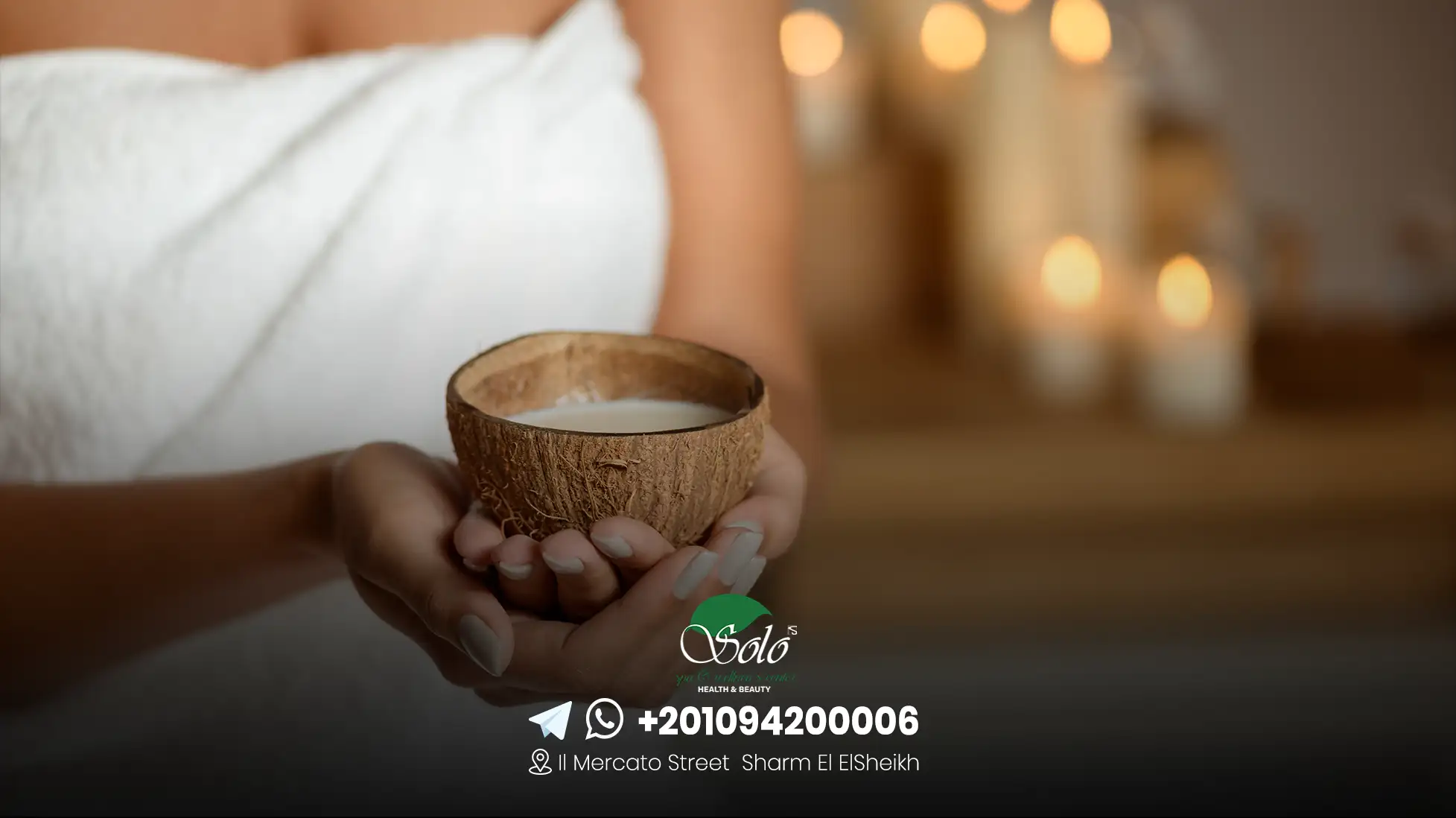 Coconut oil massage therapy in Sharm El Sheikh
